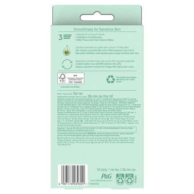 Gillette Venus Smooth Sensitive Razor Handle + 2 Refills