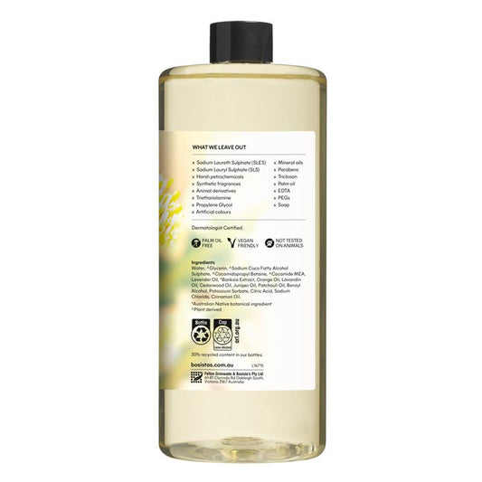 Bosistos Banksia Flower & Lavender Hand Wash Refill 1L - Natural Clean – view 2