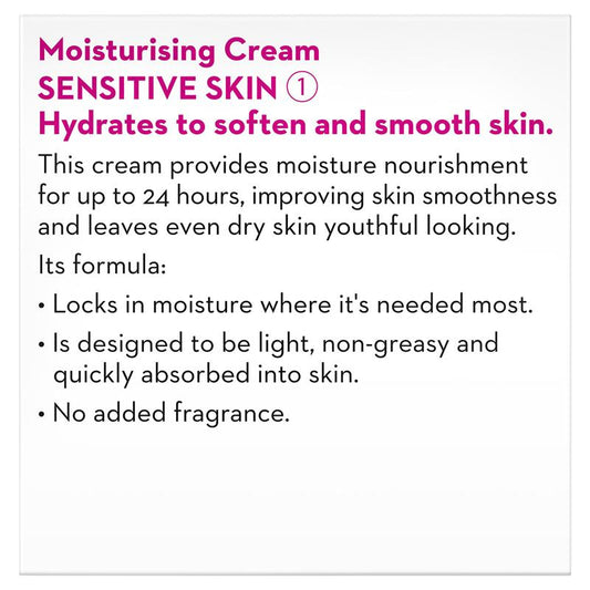 Olay Moisturising Cream Sensitive Skin 100g - Nourishing Hydration for Sensitive Skin-Auzzi Store