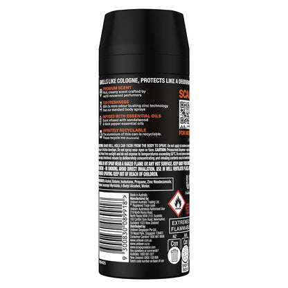 LYNX Copper Santal Premium Deodorant Body Spray 150ml