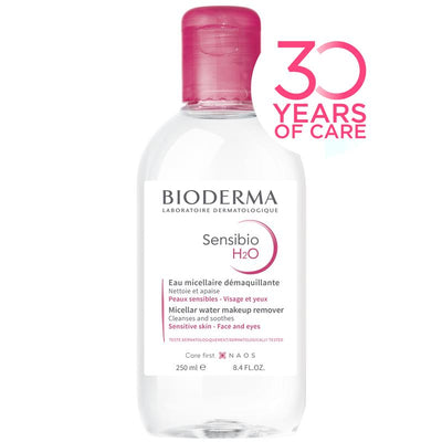 Bioderma Sensibio H2O Micellar Water 250ml - Gentle Cleanser for Sensitive Skin