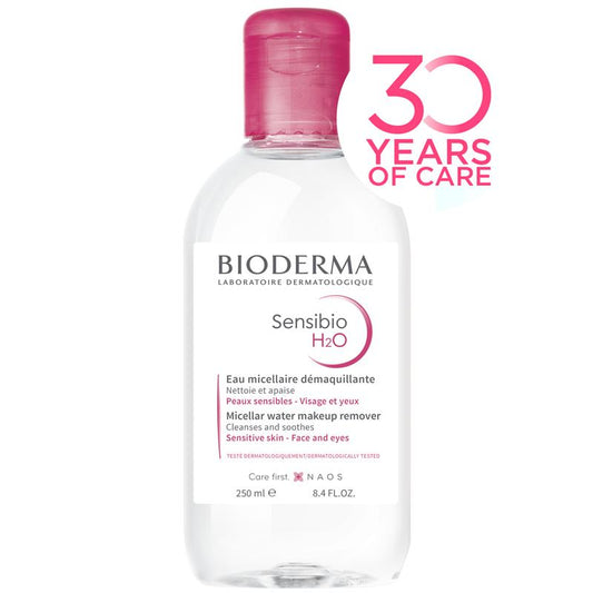 Bioderma Sensibio H2O Micellar Water 250ml - Gentle Cleanser for Sensitive Skin-Auzzi Store