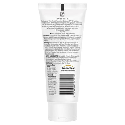 Neutrogena Hydro Boost Water Gel Lotion SPF 50 - 85ml Hydration & Protection