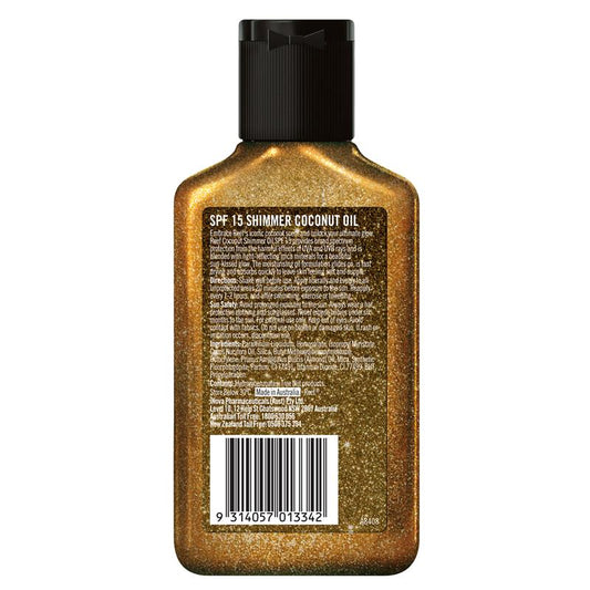 Reef Coconut Shimmer Oil Bronze Glow SPF15 - 125ml - Auzzi Store