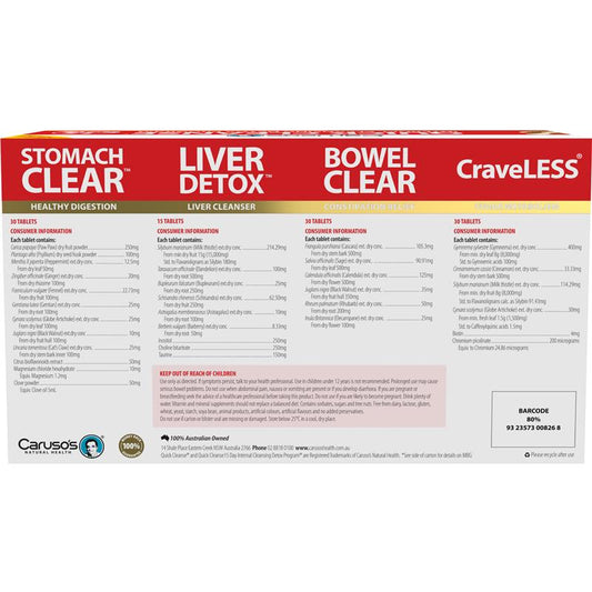 Carusos Quick Cleanse Internal Cleansing Detox Program - 15 Day – view 2
