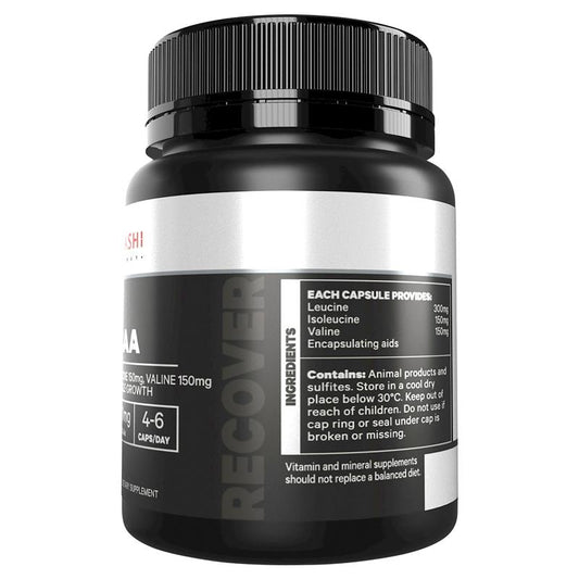Musashi Muscle Recovery BCAAs - 60 Capsules for Optimal Recovery - Auzzi Store