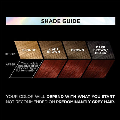 L'Oreal Paris Preference Vivids Permanent Hair Colour 5.664 Notting Hill (Cherry Red) - Vibrant & Lasting