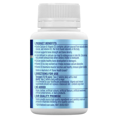 Ostelin Calcium & Vitamin D3 60 Tablets - Bone Health Support