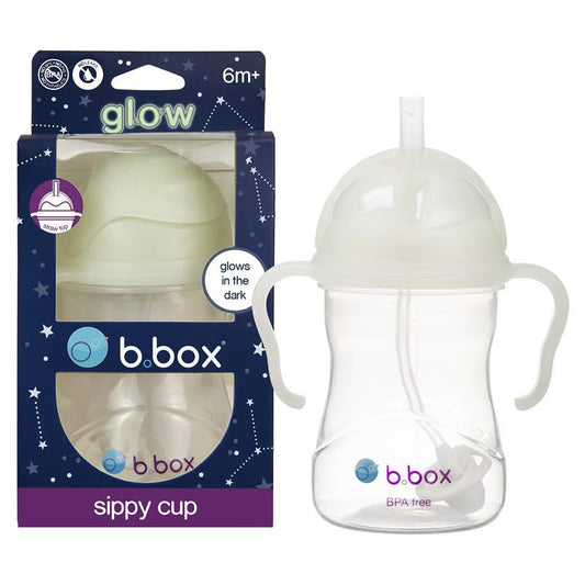 B.Box Sippy Cup Glow In The Dark 240ml - Fun & Functional