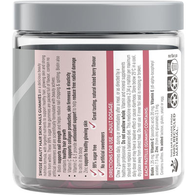 Swisse Beauty Hair Skin Nails Gummies - 50 Pack
