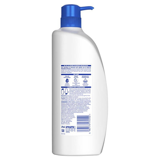 Head & Shoulders Smooth & Silky Anti-Dandruff Shampoo 850ml