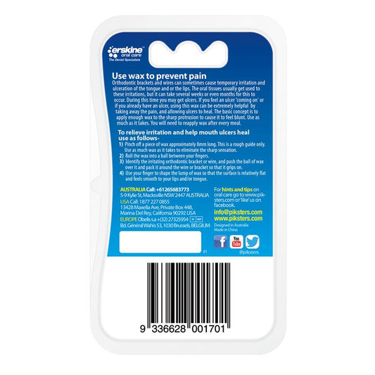 Piksters Orthodontic Wax Value Pack - Protect Your Smile - Auzzi Store