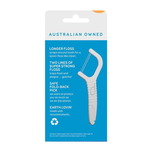GO2 Dentagenie Double Flosspyx Mint 36 Pack - Double the Clean – view 2 - Auzzistore