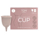 TOM Organic The Period Cup Size 2 + Microwavable Steriliser Case – view 3