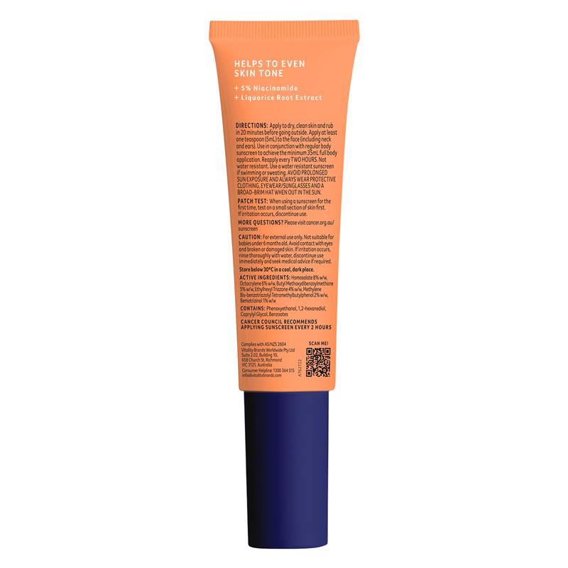 Cancer Council SPF50+ Radiance Boost Moisturiser 50ml