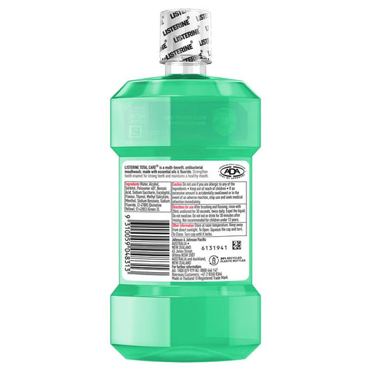 Listerine Total Care® Teeth Defence Antibacterial Mouthwash - 250mL-Auzzi Store