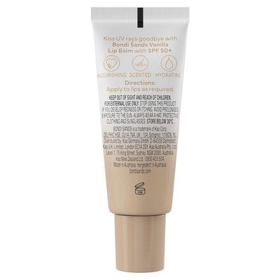 Bondi Sands SPF50 Vanilla Lip Balm 10g - Ultimate Protection for Your Lips