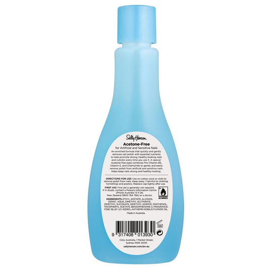 Sally Hansen Remover Artificial Blue – view 2 - Auzzistore