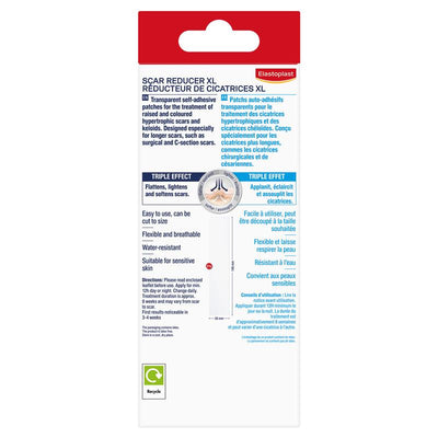 Elastoplast Scar Reducer XL 21 Patches - Advanced Scar Care