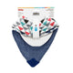 Nuby Muslin Bandana Bib with Teething Corner - Girl 2 Pack – view 2 - Auzzistore