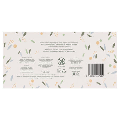 Tooshies Dry Wipes - 70 Pack