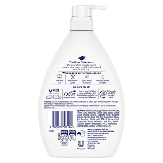 Dove Fresh Care Sulfate-Free Body Wash, Gentle Moisturizing 1L – view 2