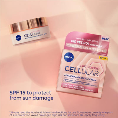 NIVEA Cellular Lift Expert Day Cream 50ml - Anti-Aging Formula