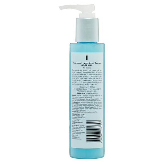 Neutrogena Hydro Boost Gelee Milk Cleanser - 145ml-Auzzi Store
