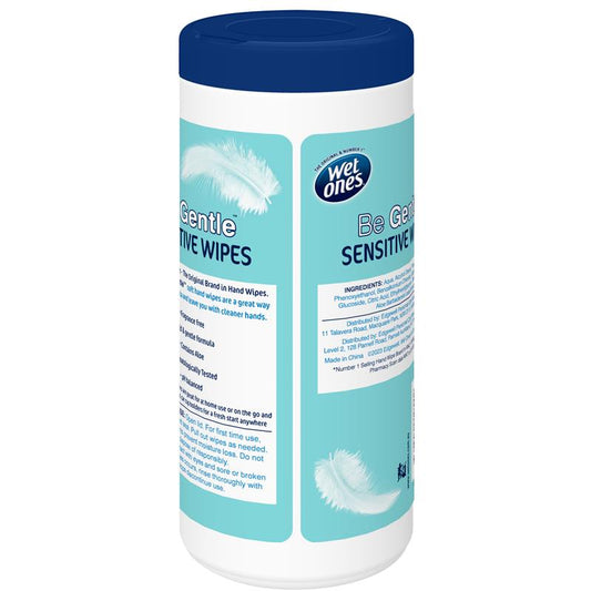 Wet Ones Be Gentle Canister (50 Pack) - Gentle Cleansing Wipes – view 2 - Auzzistore