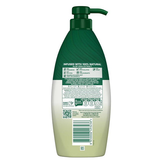 Palmolive Naturals Active Nourishment Shampoo 700ml - Aloe Vera & Fruit Vitamins-Auzzi Store