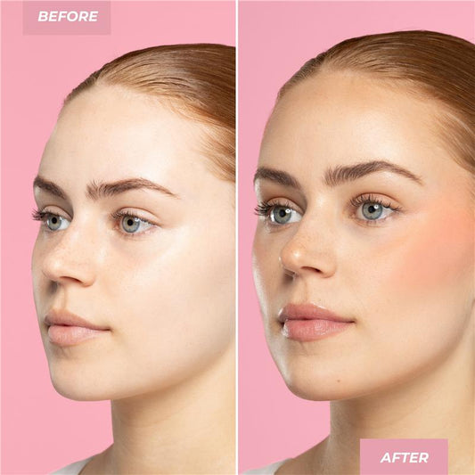 MCoBeauty Soft Touch Powder Blush Passion Peachy Pink – view 2 - Auzzistore