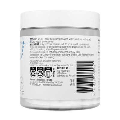 Melrose FutureLab Neuro Stress Ashwagandha & Holy Basil - 60 Capsules