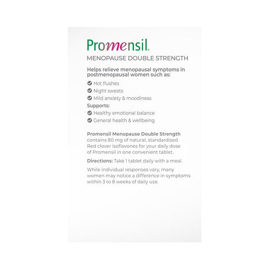 Promensil Menopause Double Strength - 30 Tablets-Auzzi Store