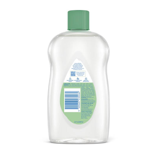 Johnson's Baby Oil with Aloe Vera & Vitamin E 500ml-Auzzi Store