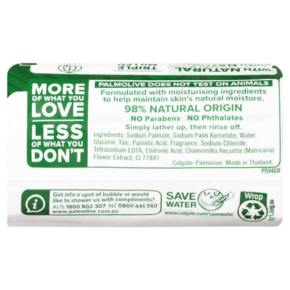 Palmolive Naturals Chamomile Bar Soap 4x90g – 98% Natural, Moisturizing
