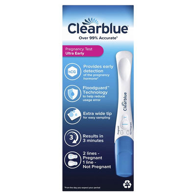 Clearblue Early Detection Pregnancy Test 7 Pack - Results 6 Days Early