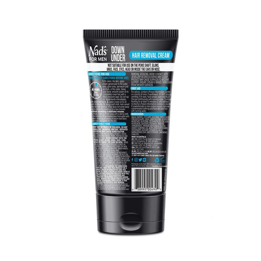 Nad's for Men Down Under Hair Removal Cream 150ml - Painless Hair Removal for Sensitive Areas – view 2