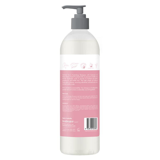Freshwater Farm Hydrating Hyaluronic Shampoo with Rosewater - 500ml