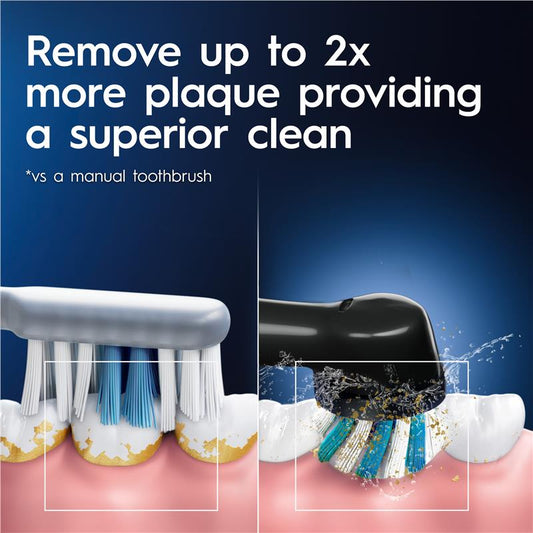 Oral-B Pro 100 Cross Action Electric Toothbrush - Black - Auzzi Store