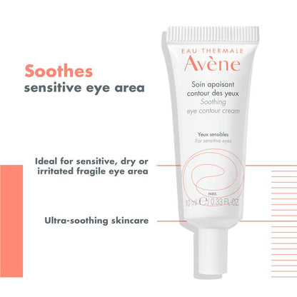Avene Eau Thermale Soothing Eye Contour Cream 10ml-Auzzi Store