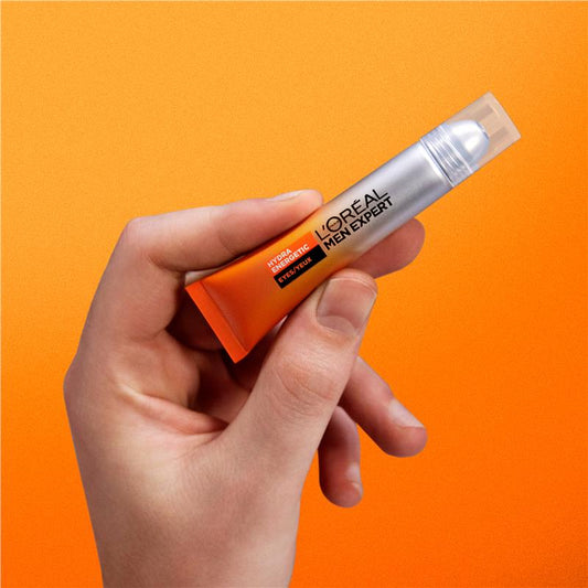 L'Oreal Men Expert Hydra Energetic Cool Eye Roll-On 10mL - Brighten Your Eyes-Auzzi Store