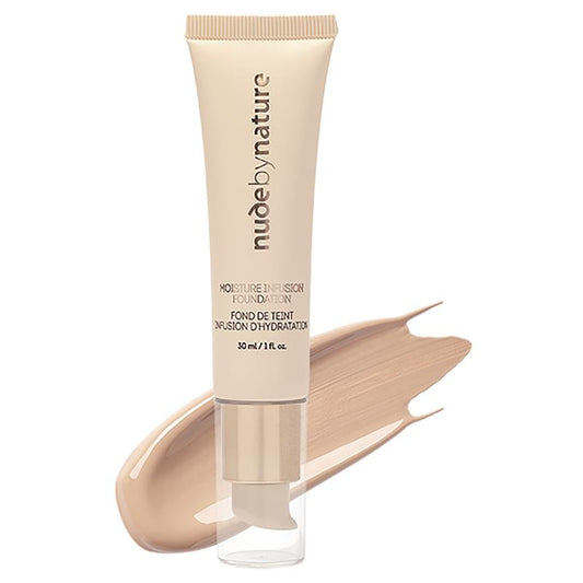 Nude by Nature Moisture Infusion Foundation 30ml N3 Almond – view 2