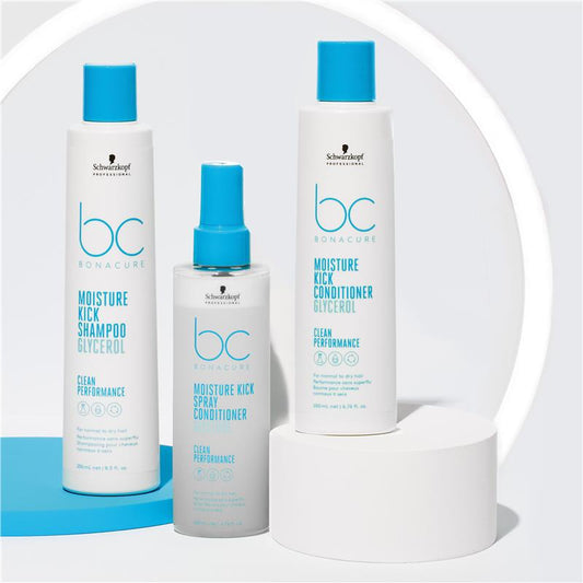 Schwarzkopf Bonacure Clean Performance Moisture Kick Shampoo - 250mL – view 2