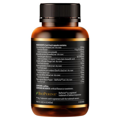 GO Healthy Turmeric Joint Pain Relief - 60 Hard Capsules
