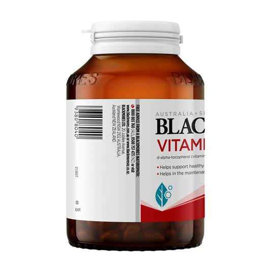 Blackmores Vitamin E 500 IU, 150 Capsules – Heart & Cell Support – view 2