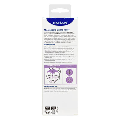 Manicare Microneedle Derma Roller - Boost Collagen for Radiant Skin