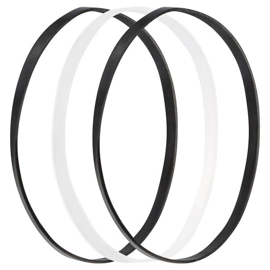 Lady Jayne Snagless Elastics - Black, 50 Count for Fine Hair-Auzzi Store
