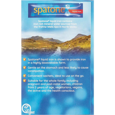 Spatone Liquid Iron Supplement 28 Sachets – 100% Natural & Gentle
