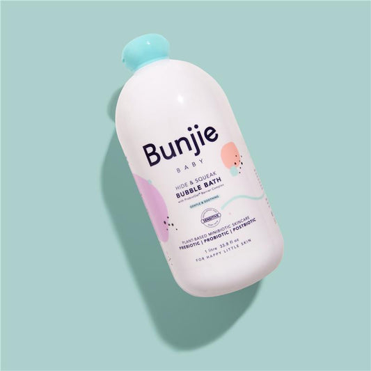 Bunjie Baby Bubble Bath 1L - Fun and Gentle Bathing Experience - Auzzistore