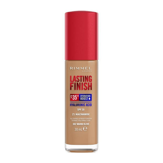 Rimmel Lasting Finish 35HR Foundation 302 Warm Olive